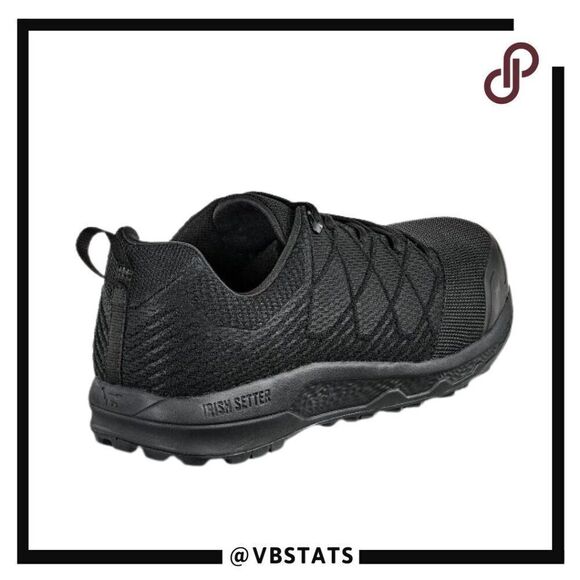 Irish Setter Nisswa‎ Men's Safety Toe Oxfords Color Black Men's Size 8.5 - Picture 4 of 14